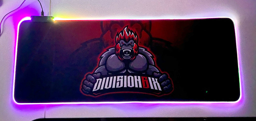 Mousepad Gamer Led RGB USB 80X30cm – Diseño C