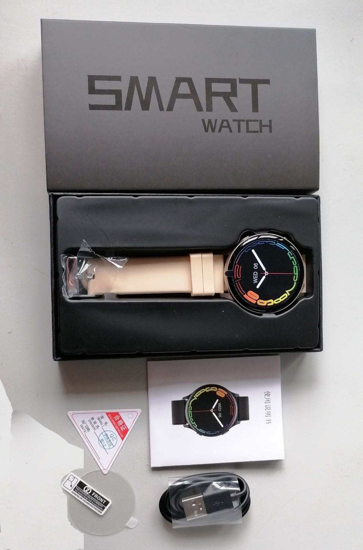 Smartwatch Bluetooth MX15 Sports Fitness Rosado