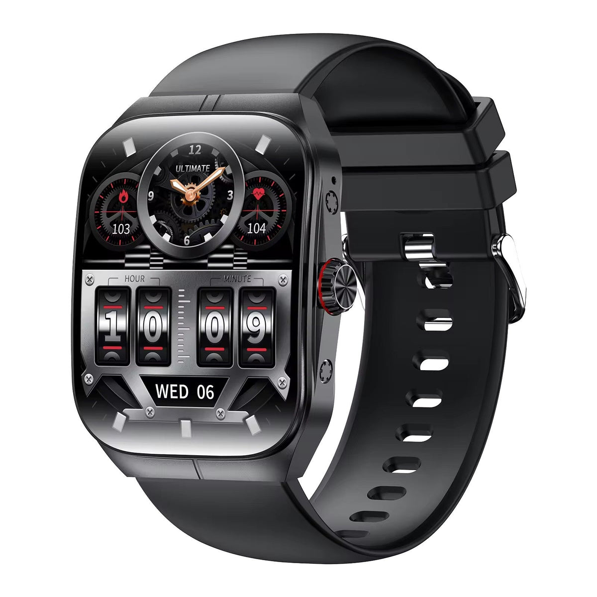 Smartwatch HK80 Pantalla AMOLED 1.95 pulgadas, IP68 Bienestar Deporte