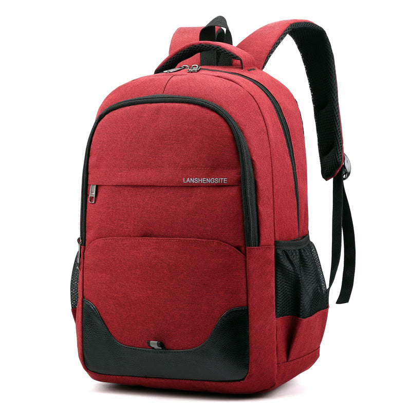 Mochila para Laptop Resistente al Agua con puerto USB 35 Litros – Azul
