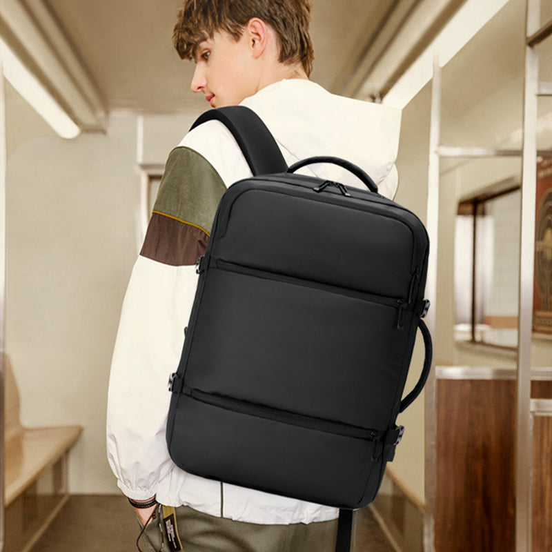 Mochila Multifuncional de Viaje Resistente al Agua con puerto USB 37 L