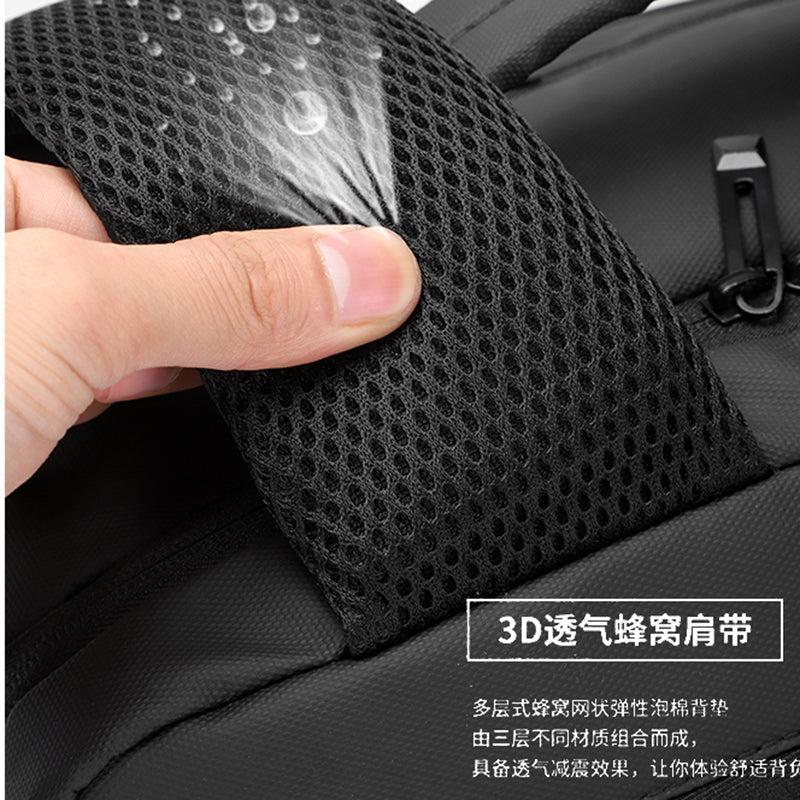 Mochila Multifuncional de Viaje Resistente al Agua con puerto USB 37 L