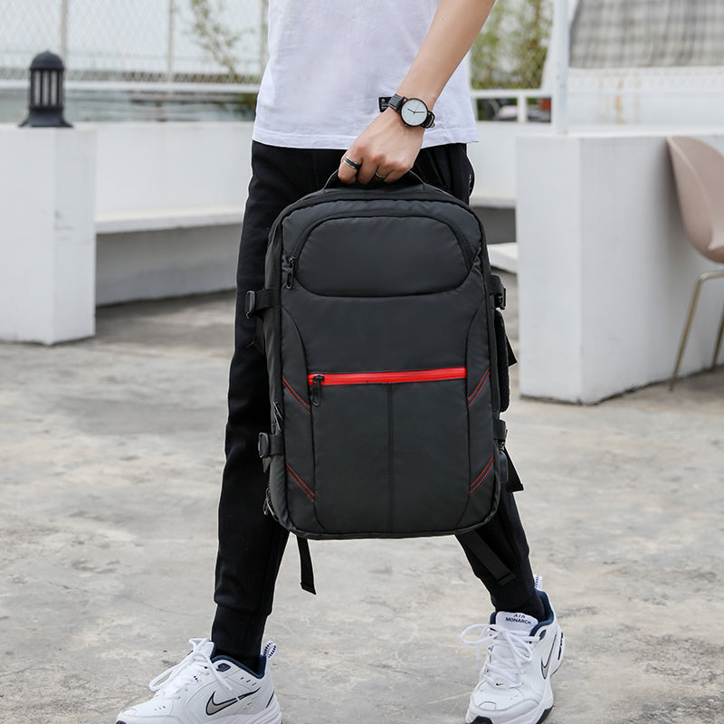Mochila para Laptop Resistente al Agua con puerto USB 39 L – Diseño A