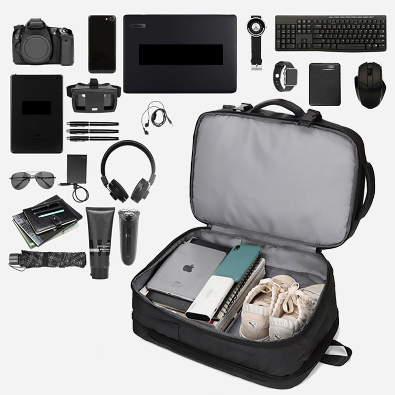 Mochila para Laptop Resistente al Agua con puerto USB 39 L – Diseño A