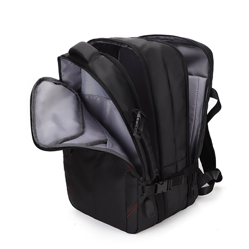 Mochila para Laptop Resistente al Agua con puerto USB 39 L – Diseño A