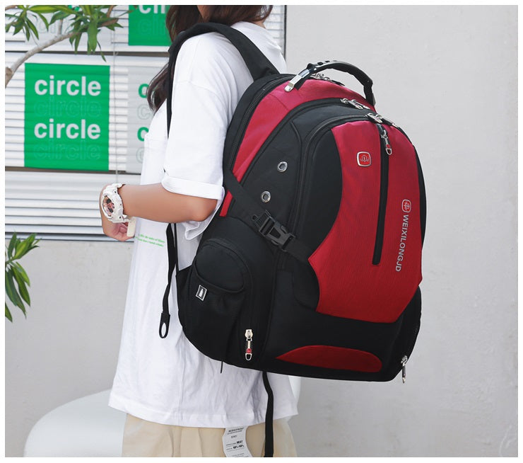 Mochila para Laptop Resistente al Agua con puerto USB 39 L – Diseño B