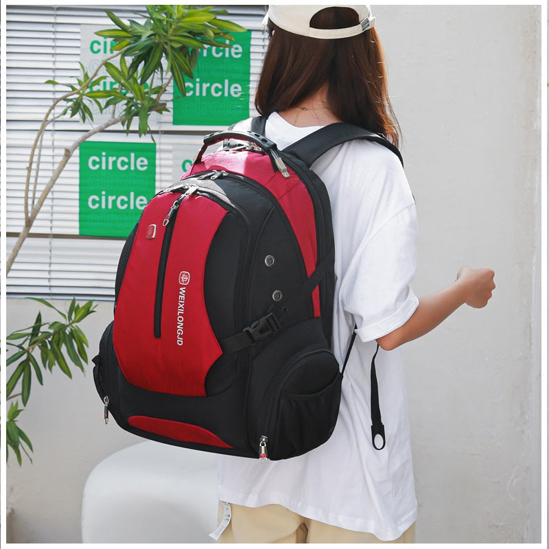 Mochila para Laptop Resistente al Agua con puerto USB 39 L – Diseño B