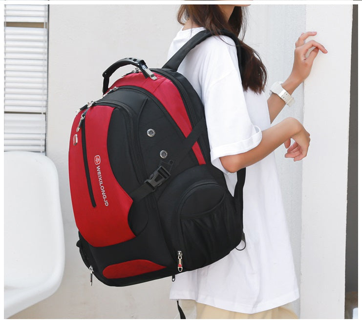 Mochila para Laptop Resistente al Agua con puerto USB 39 L – Diseño B