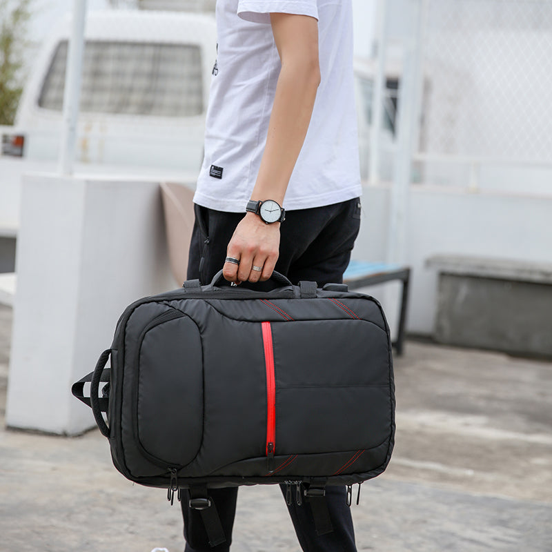 Mochila para Laptop Resistente al Agua con puerto USB 39 L – Diseño A