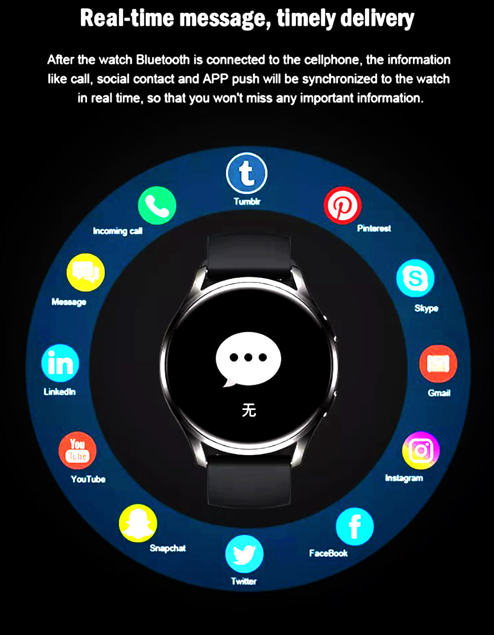 Smartwatch S37 Unisex Pantalla 1.28” Llamadas Bluetooth – Diseño C