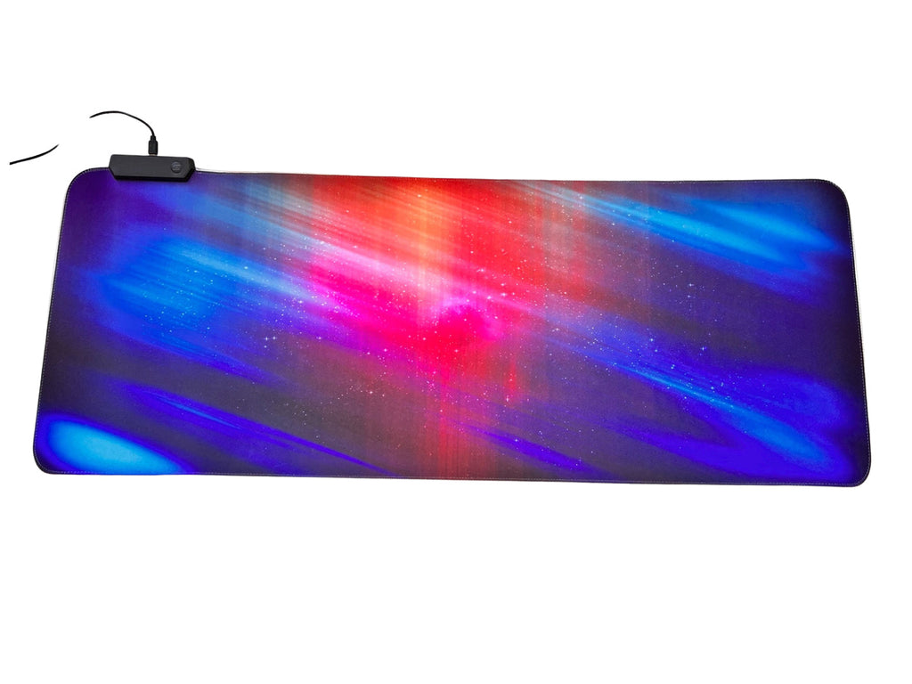 Mousepad Gamer Led RGB USB 80X30cm – Diseño E