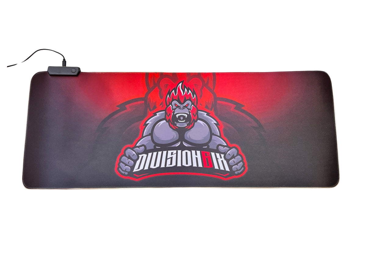 Mousepad Gamer Led RGB USB 80X30cm – Diseño C