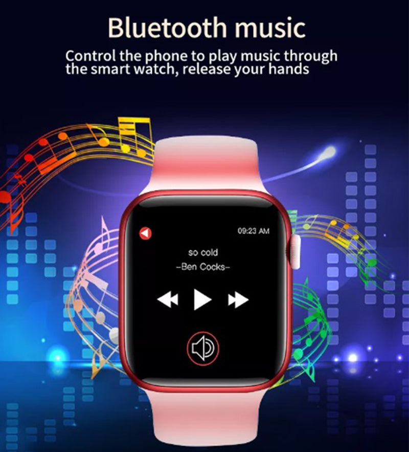 Smartwatch Bluetooth X8 PRO MAX Rosado