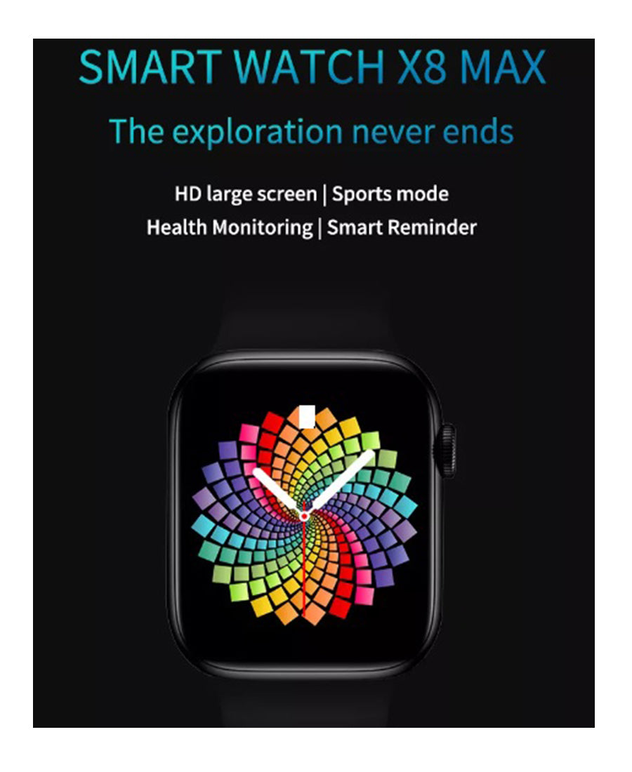Smartwatch Bluetooth X8 PRO MAX Negro