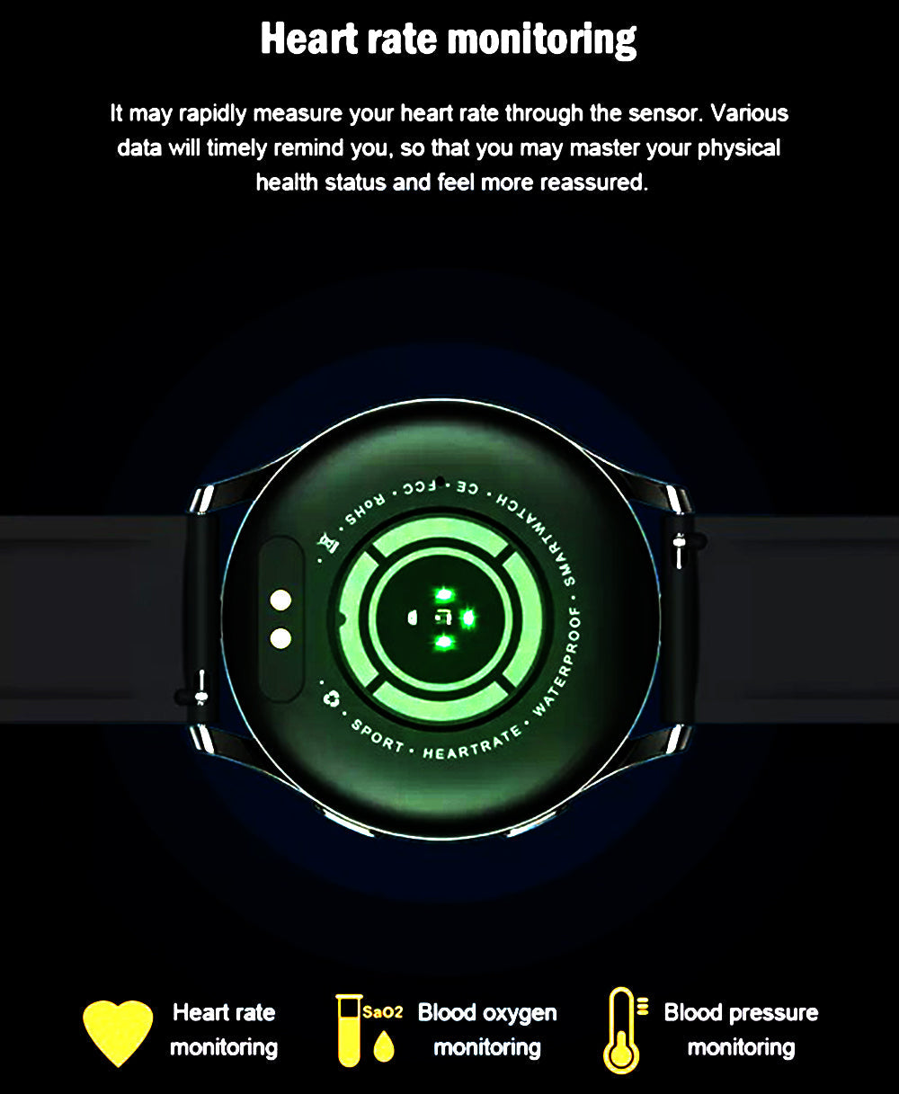 Smartwatch S37 Unisex Pantalla 1.28” Llamadas Bluetooth – Diseño D