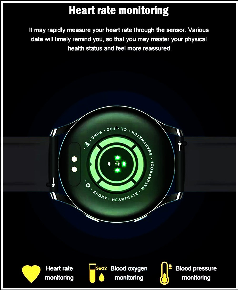 Smartwatch S37 Unisex Pantalla 1.28” Llamadas Bluetooth – Diseño A