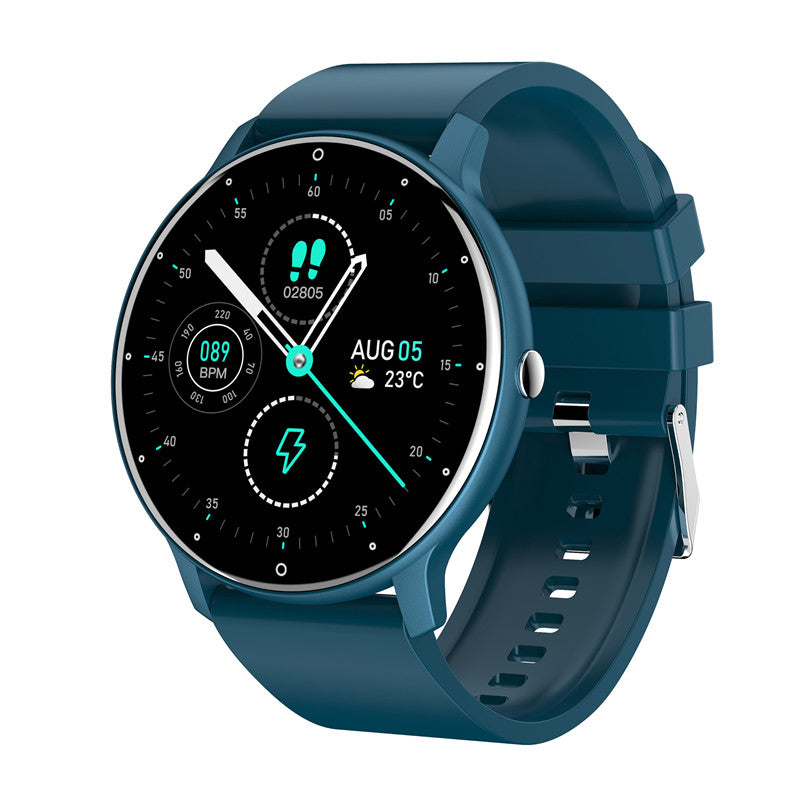 Smartwatch Bluetooth ZL02 Sports Fitness Azul