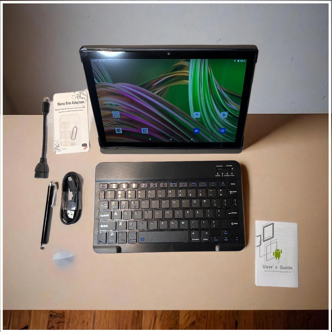 Tablet P86 10.1" FHD, 4GB RAM, 64GB, 4G LTE y Android 11
