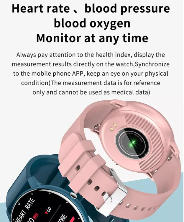 Smartwatch Bluetooth ZL02 Sports Fitness Negro