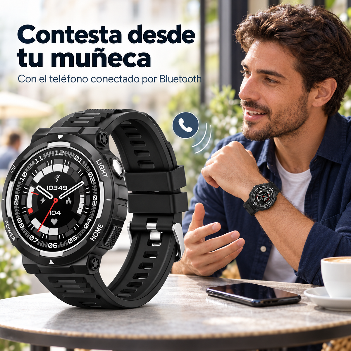 Llamadas Bluetooth con teléfono vinculado