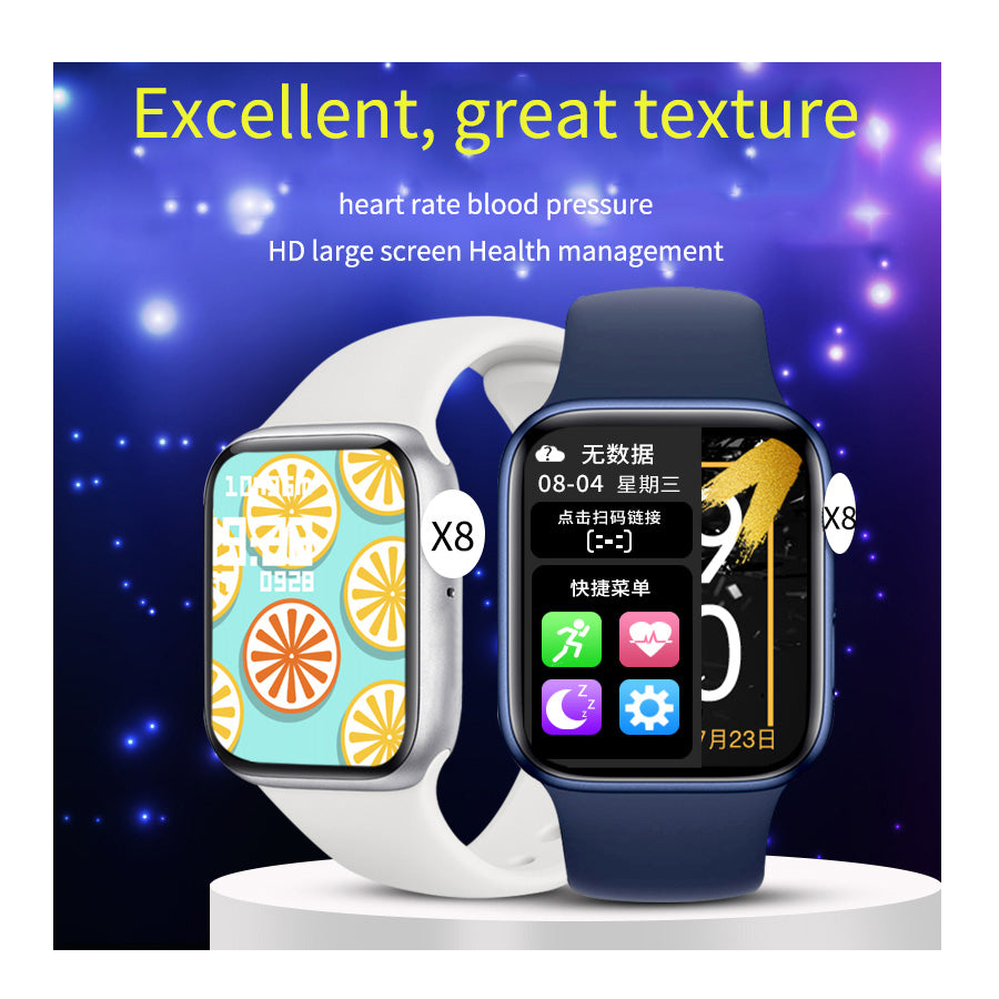 Smartwatch Bluetooth X8 PRO MAX Rosado