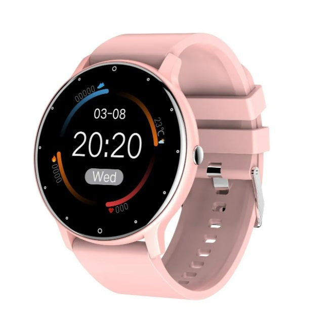 Smartwatch Bluetooth ZL02 Sports Fitness Rosado